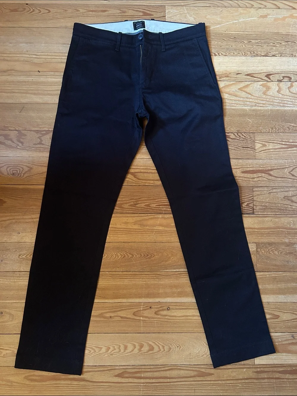 J. Crew Slim Straight Stretch Navy Pants